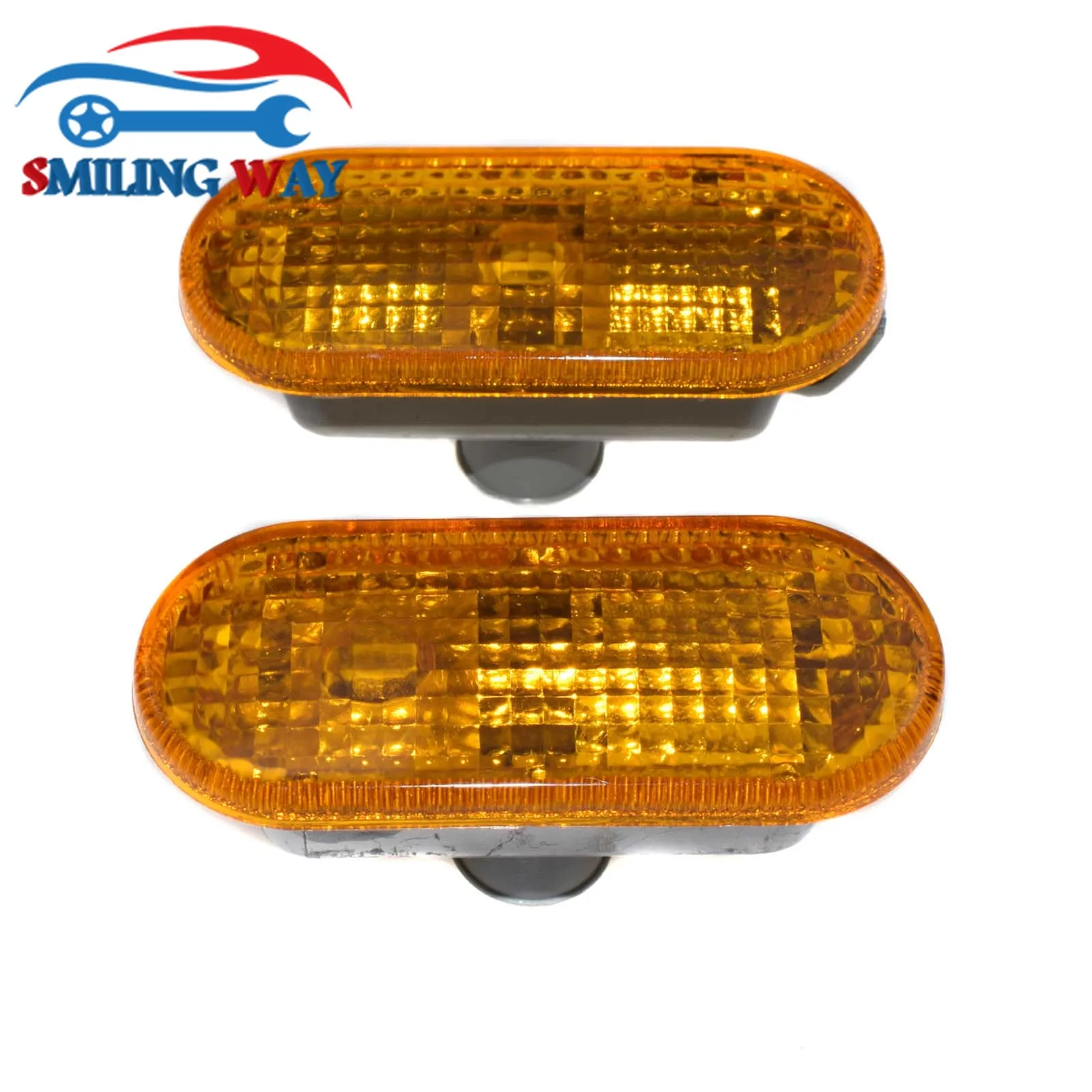 Правый левый поворотный сигнал прозрачный боковой индикатор ретранслятор