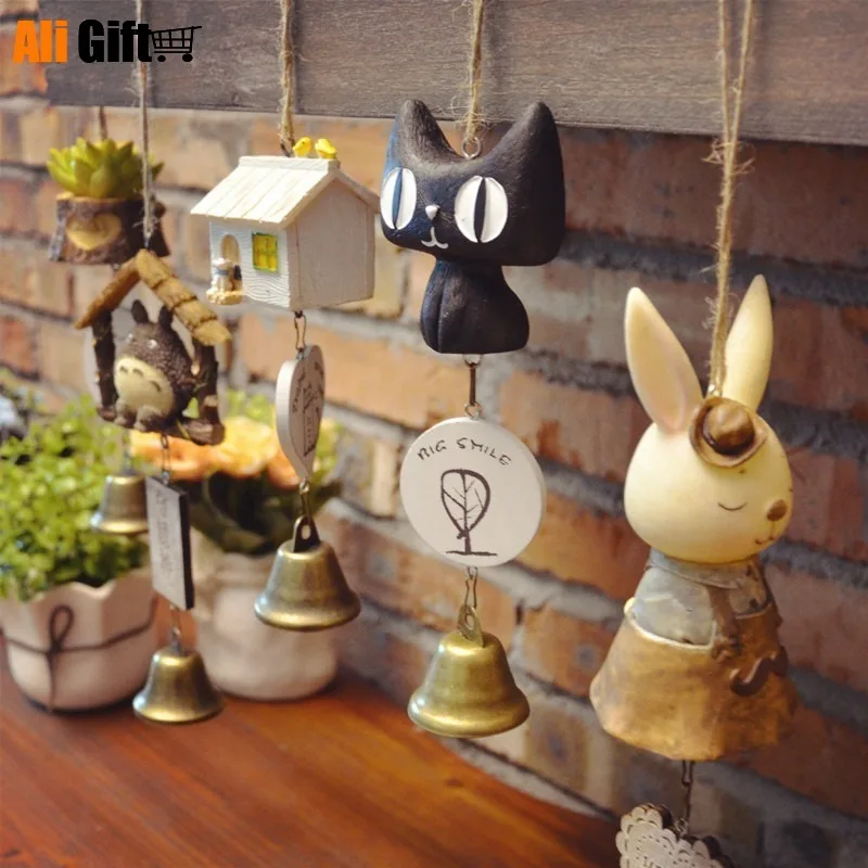 Колокольчики в виде колокольчиков для кошек из смолы очаровательные висячие