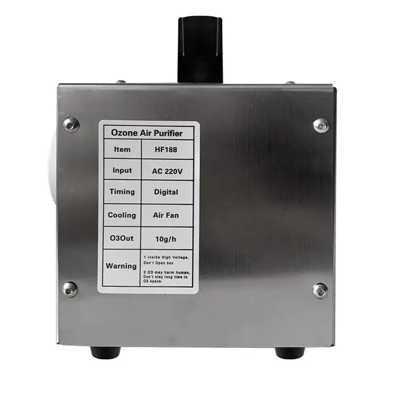 

32G Ozone Generator 220V Ozone Machine Stainless steel Air Purifier Air cleaner Disinfection Sterilization Cleaning Formaldehyde
