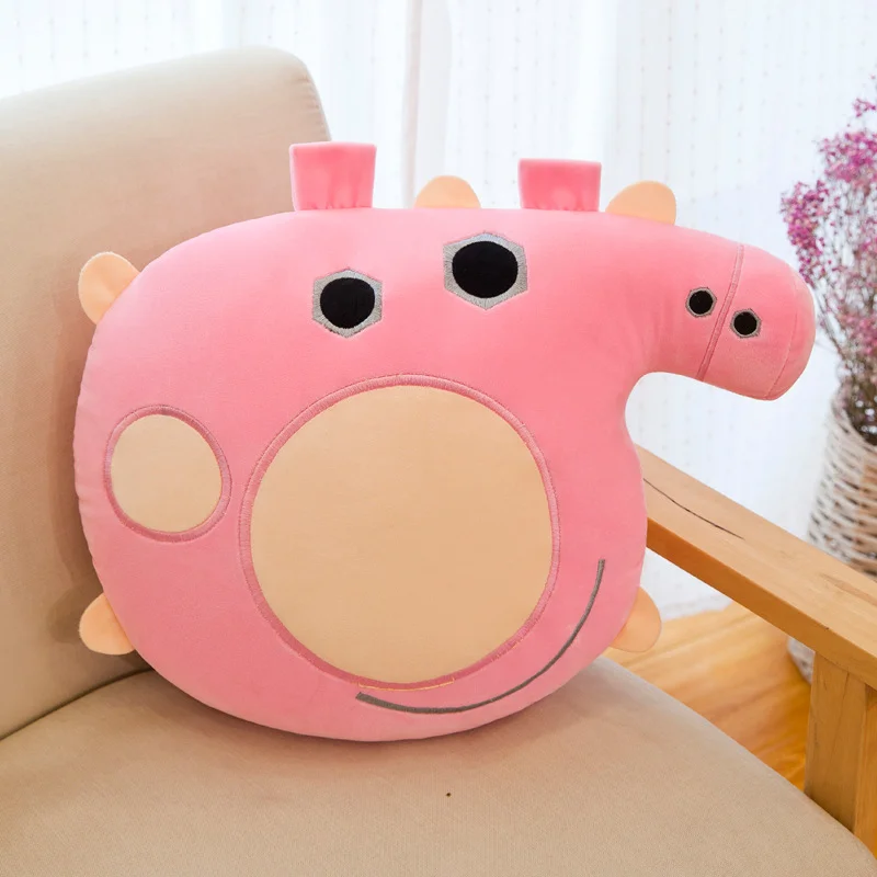 Подлинная плюшевая игрушка Свинка Пеппа подушка розовая свинка забавная мягкая