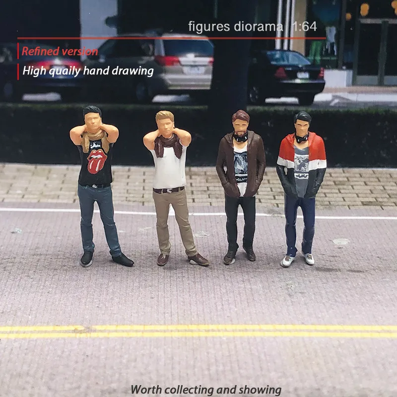 Модель для макросъемки с изображением персонажа из смолы в масштабе 1:64 | Игрушки