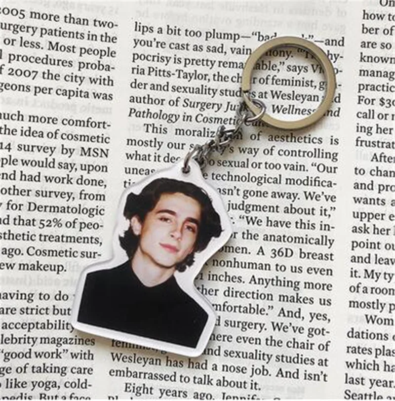 1 Андрэ аиман позвоните мне по вашему имени фильм Andre CMBYN timothee подвеска брелок кулон продуманный подарок Горячая N - Цвет: 1
