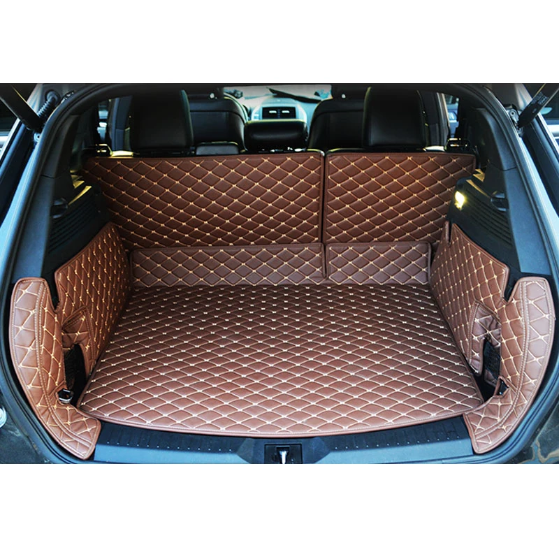 

Custom Leather Car Trunk Mats For LINCOLN MKC 2013-2016 2017-2020 Years Cargo Liner Accessories Interior Boot