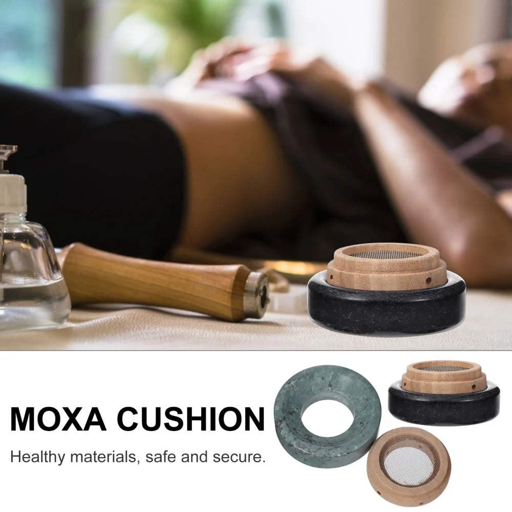 

1 Set of Belly Moxibustion Cushions Moxibustion Heat Insulation Cushions