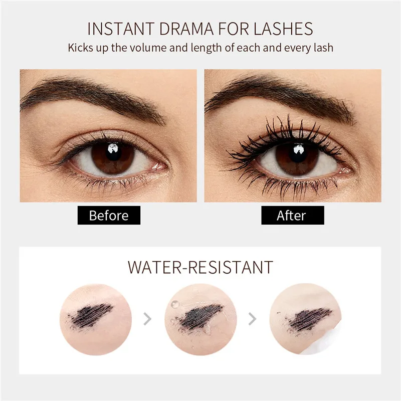 4D Charming Mascara Volume Waterproof Lash Extensions Makeup Silk Graft Growth Fluid Professional Rimel for Eye |