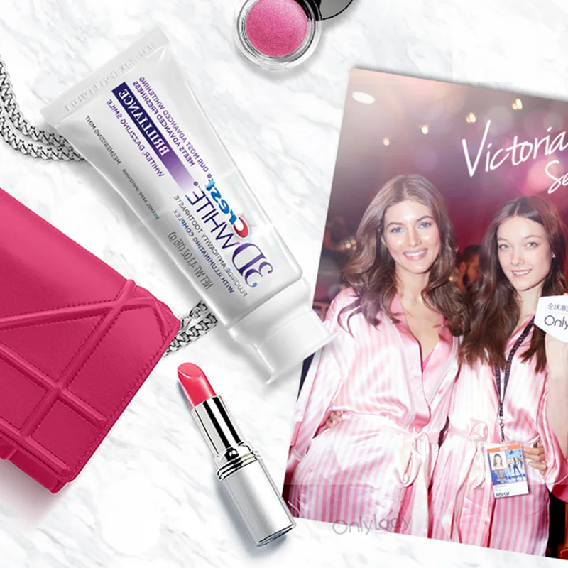 Оригинальная Crest 3D белая Блестящая эмаль для отбеливания зубов безопасная яркая