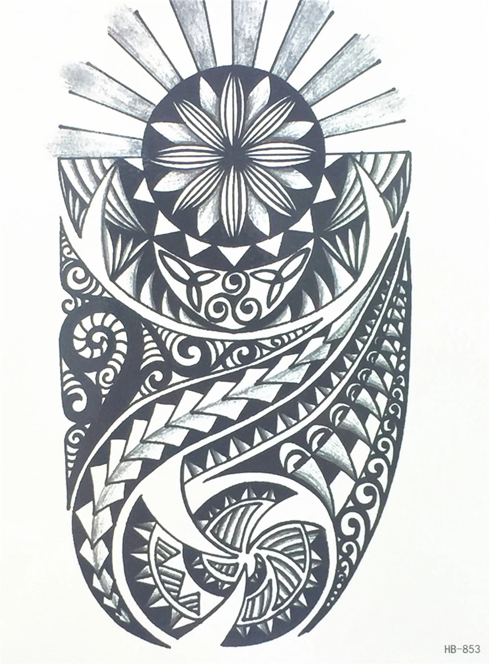 Модные черно-белые глаза крутые и красивые сексуальные водостойкие временные