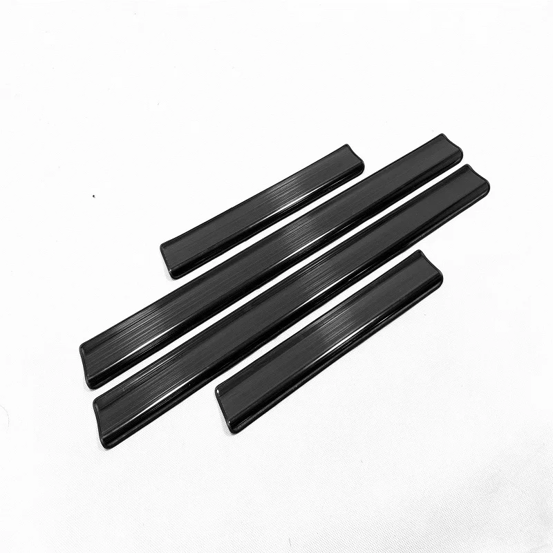 For Auto Styling Accessories Ford Raptor F-150 F150 Door Sill Strip Stainless Steel Sticker Trim Car pedal Protectors Cover