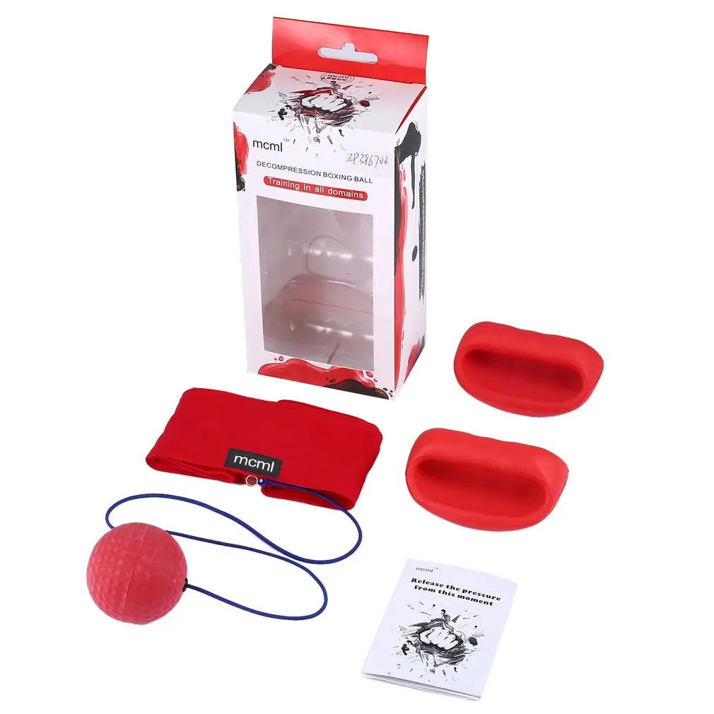 

mcml Fight Ball Decompression Boxing Equipment Training Apparatus Boxing Trainer Ball Gym Speed Training Boxing Punch Combat