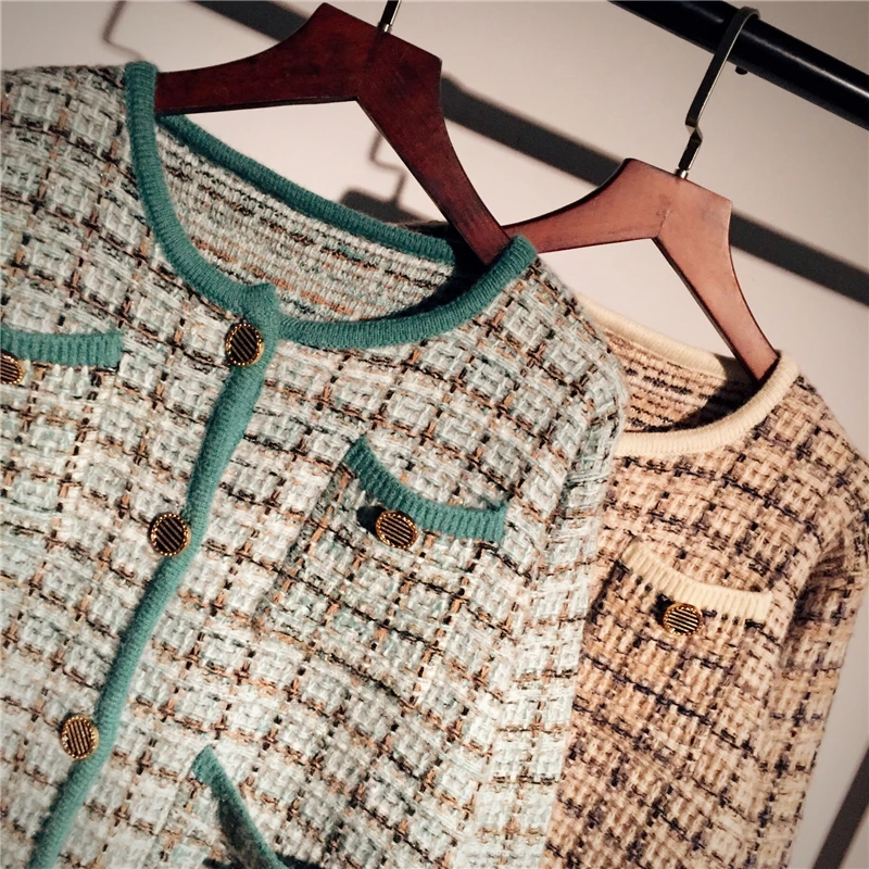 Women Cardigans Sweater Knitwear Single Breasted Casual Knit Cardigan Outwear Winter Jacket Coat