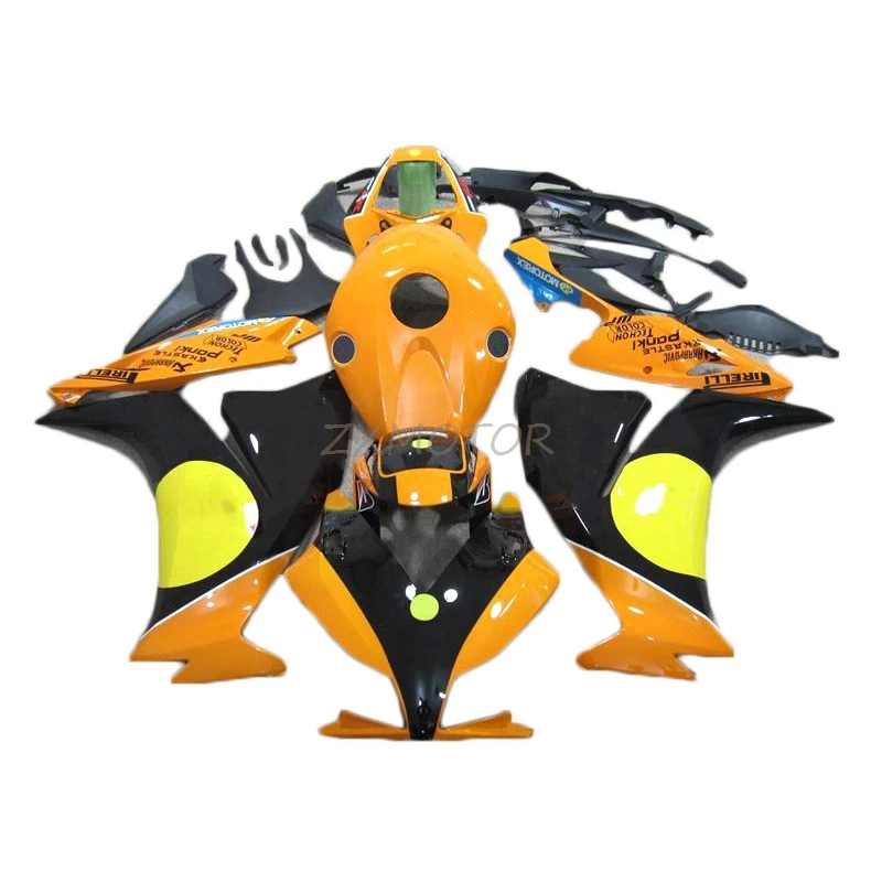 

Injection Custom Free Fairing For Honda CBR1000RR 2012 2013 2014 2015 2016 fairings cbr 1000 rr 12 13 14 15 16 Orange Black Wp14