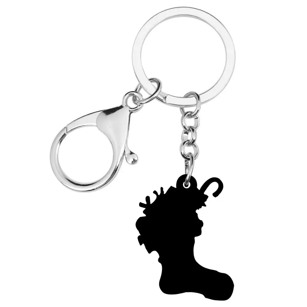 WEVENI акриловые рождественские подарочные коробки в виде носков цепочки для