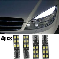 4pcsset car led lights t10 12smd 2835 6000k white error free for mercedes benz w204 c300 c350 dc12v eyebrow bulb lamp