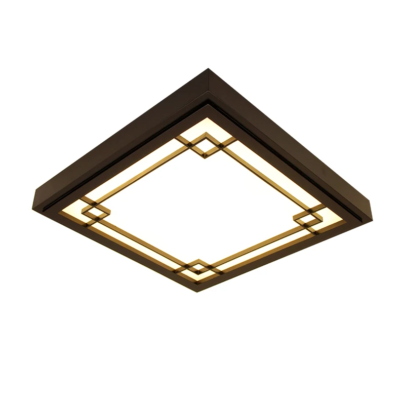 

Japanese style Delicate Crafts Wooden Frame Ceiling Light led ceiling lights luminarias para sala dimming led ceiling lamp