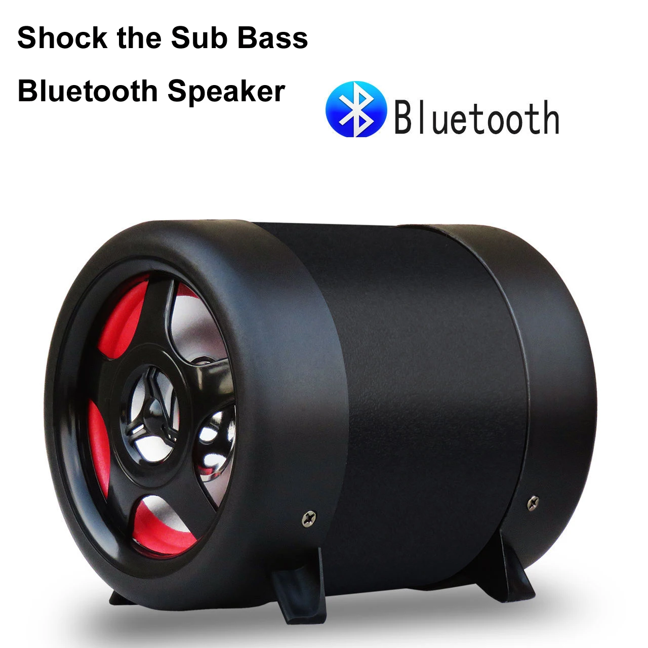4 дюйма Bluetooth сабвуфер динамик автомобиля домашнего использования на мотоцикле аудио hi-fi НЧ-динамик полного диапазона Динамик TF воспроизведения музыки 12 V/220 v