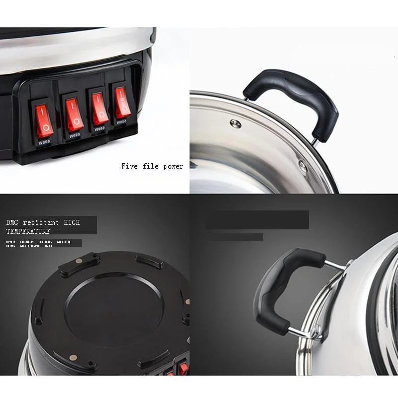 materiel commercial restaurant equipment appareil cuisine elektrikli mutfak aletleri home kitchen appliance electric skillet free global shipping