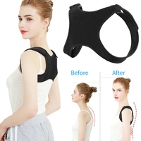 posture corrector adjustable back support men women clavicle spine shoulder correction brace belt strap
