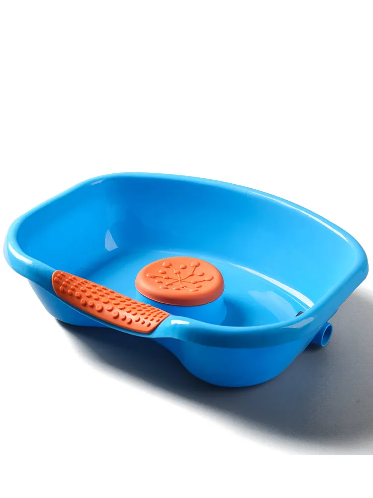 Lying Flat Shampoo Basin Bed Patients for Adults, Elderly and Children Confinement Pregnant Women Bed Care Head Washing Tool
