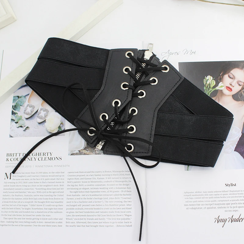 Новинка женское сексуальное платье с широким поясом высокая эластичность супер