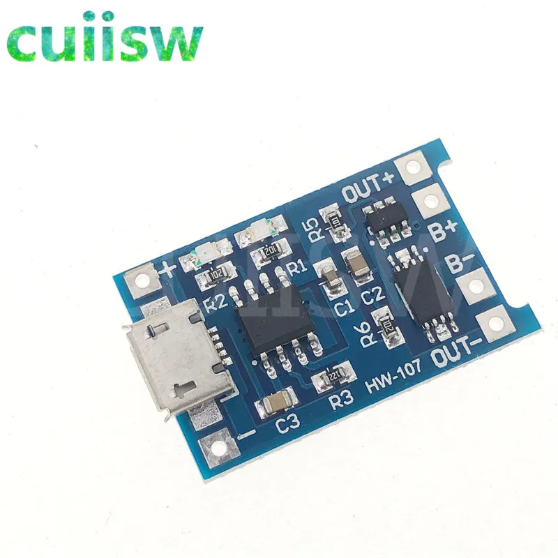 5 шт. type-c/Micro USB 5 В 1A Mini 18650 TP4056 модуль зарядного устройства литиевой батареи зарядная плата с защитой двойные функции