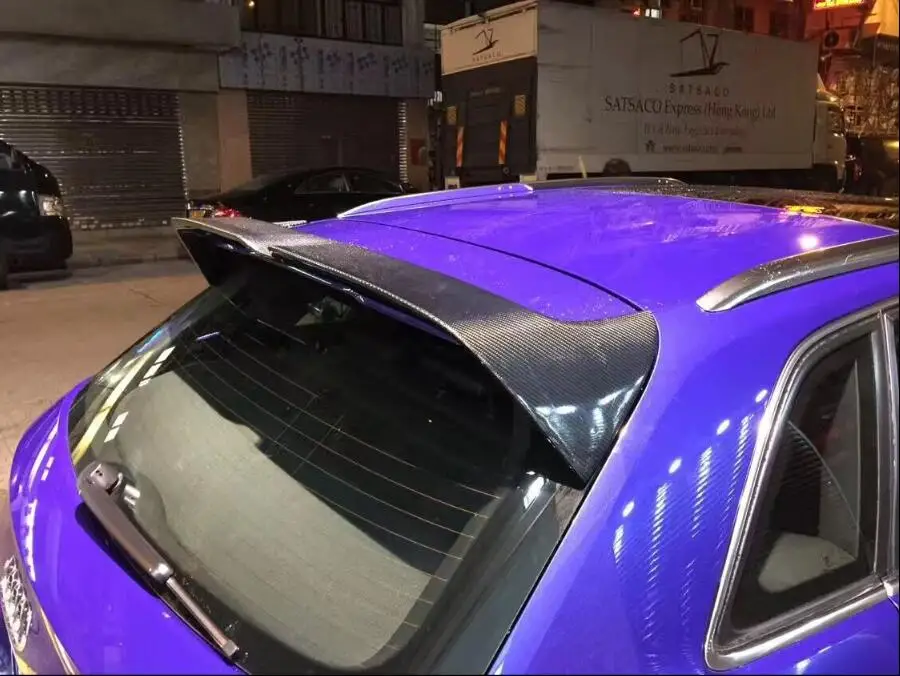 Углеродное волокно заднее крыло багажника выступ Спойлеры OE style подходит для AUDI A3