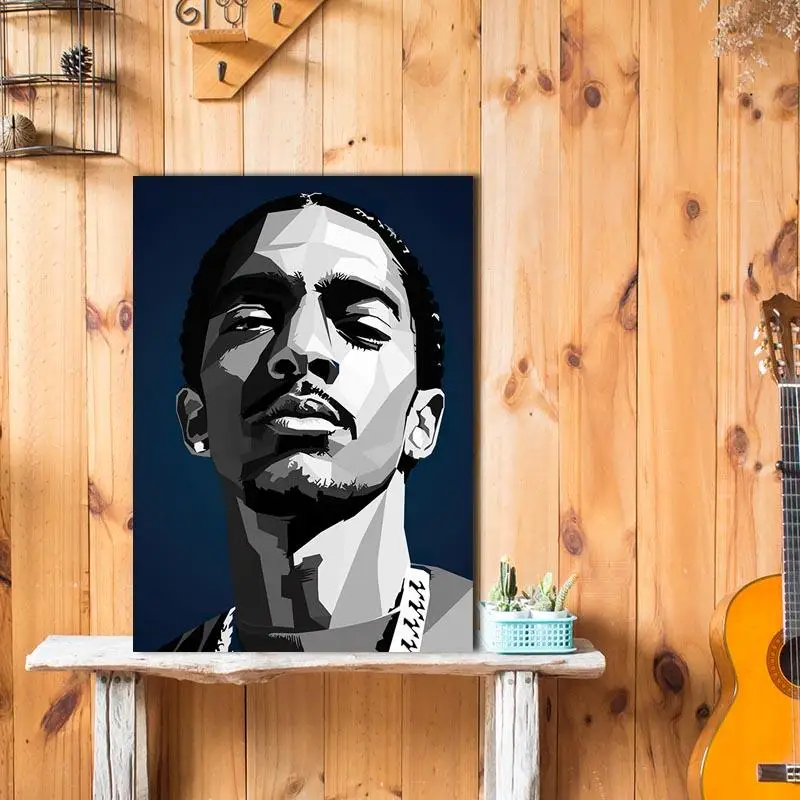 Koop Wall Art Print Fashion Art Poster Ermias Joseph Asghedom Poster Canvas Prints Schilderen Nordic Decoratie Woonkamer Huisinrichting