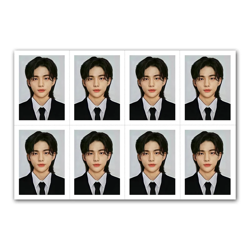 Kpop Group Stray Kids with the Same CLIO Joint ID PHOTO One-inch Photo SKZ Passport Fan Gift Collection | Канцтовары для офиса и
