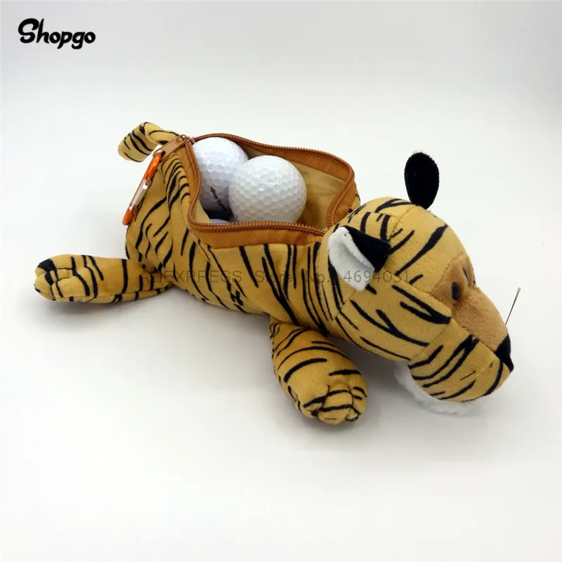 [Размер 6-7 шт] милая маленькая сумка для гольфа в виде животного, висячие сумки для гольфа на молнии, спортивные товары, новинка, милый подарок