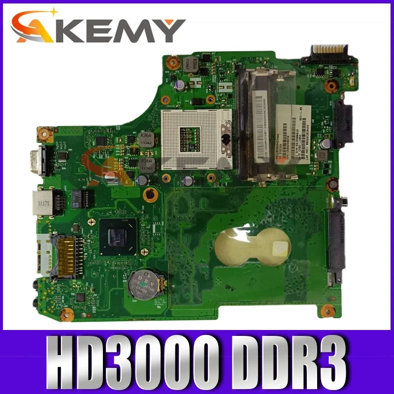 

Материнская плата AKEMY для ноутбука toshiba satellite C600 C630 C650 V000238070 HM65 GMA HD3000 DDR3, протестирована полностью
