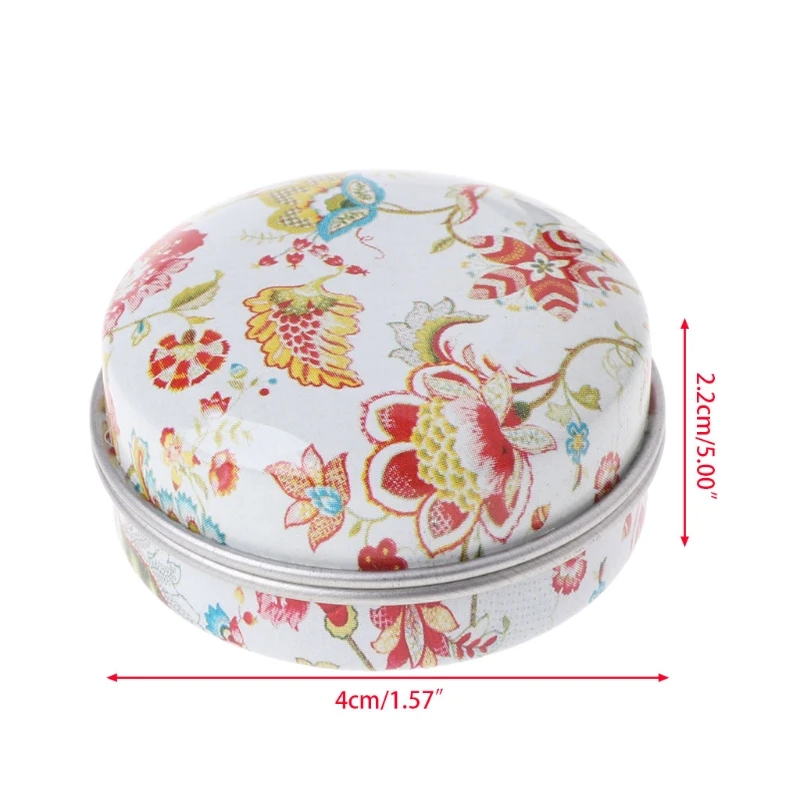 

Elegant Small Tinplate Storage Box Wedding Candy Box Gift Box Jewelry Container