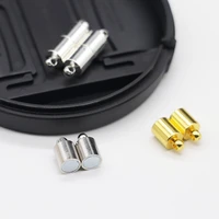 5pcs 5mm 6mm 7mm magnetic clasps silver gold color leather cord bracelets connectors for diy jewelry making findings wholesale
