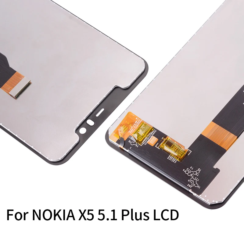 

5.86" Original LCD With Frame For Nokia X5 5.1 Plus LCD Display Touch Screen Digitizer Assembly Free Tools For Nokia X5 Display