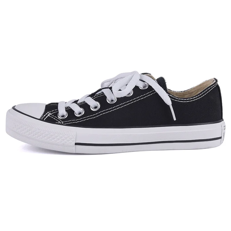 

Much good canvas shoes female han edition of new fund of 2019 autumn classic low to help students to small white shoes