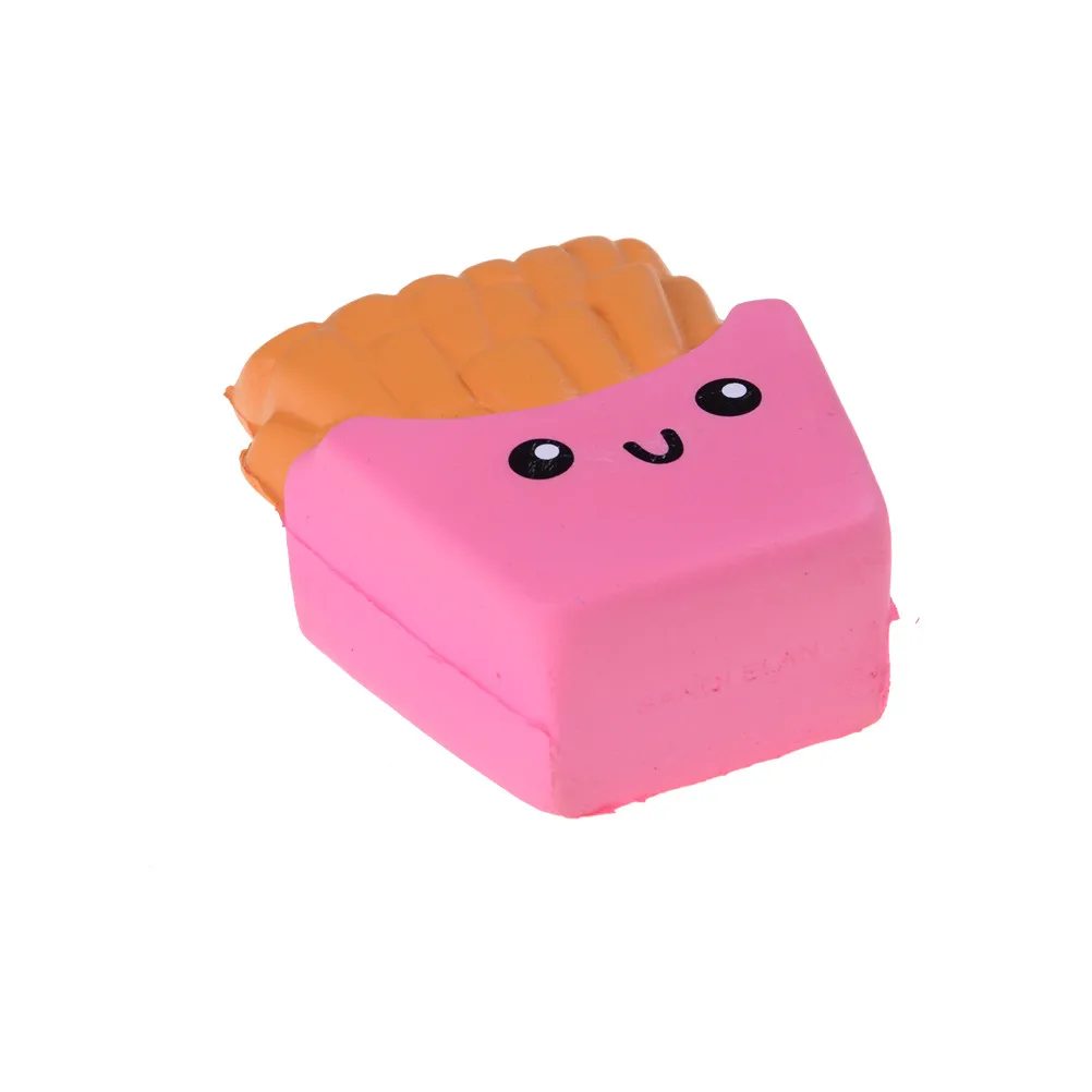Puching piching squishies Мобильный телефон ремни JETTING Jumbo картофель фри PU снятие стресса