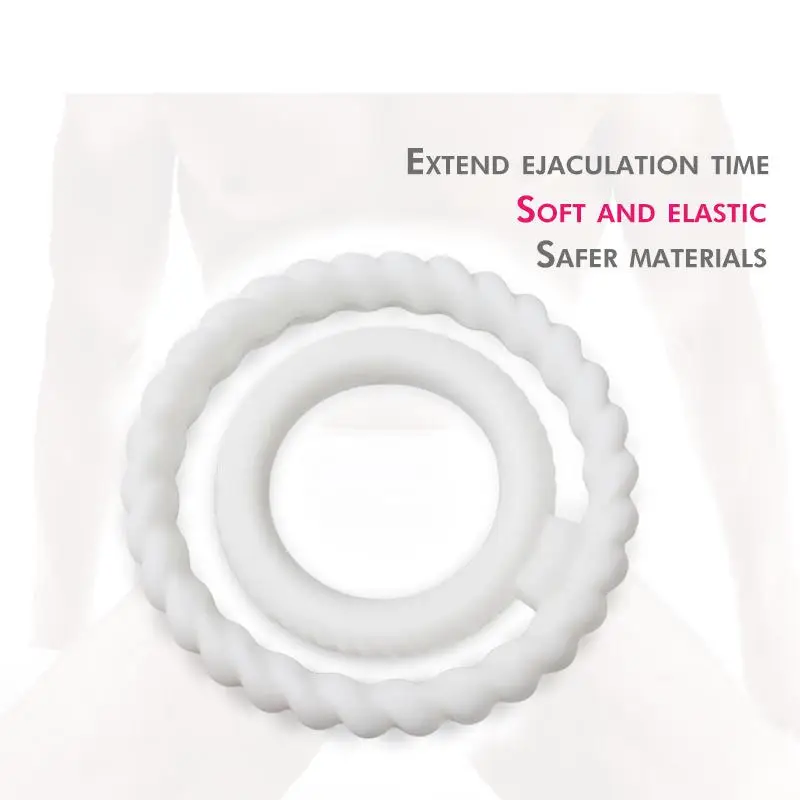Пенис Кольца для пениса Задержка эякуляции увеличение мужской Т образный