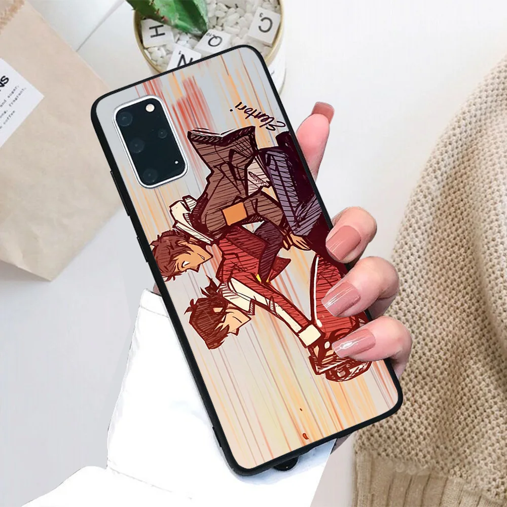 

For Samsung Galaxy Biker Klance Soft TPU Black Border Samsung Galaxy Case