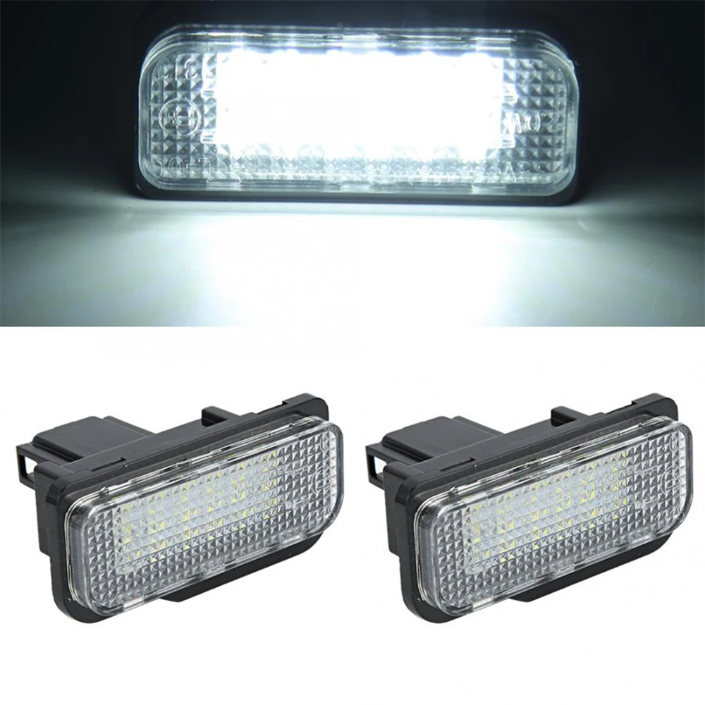 

LED 12V Car License Plate Light For Tesla Model S 2012 2013 2014 2015 2016 Auto Number Plate Lamp