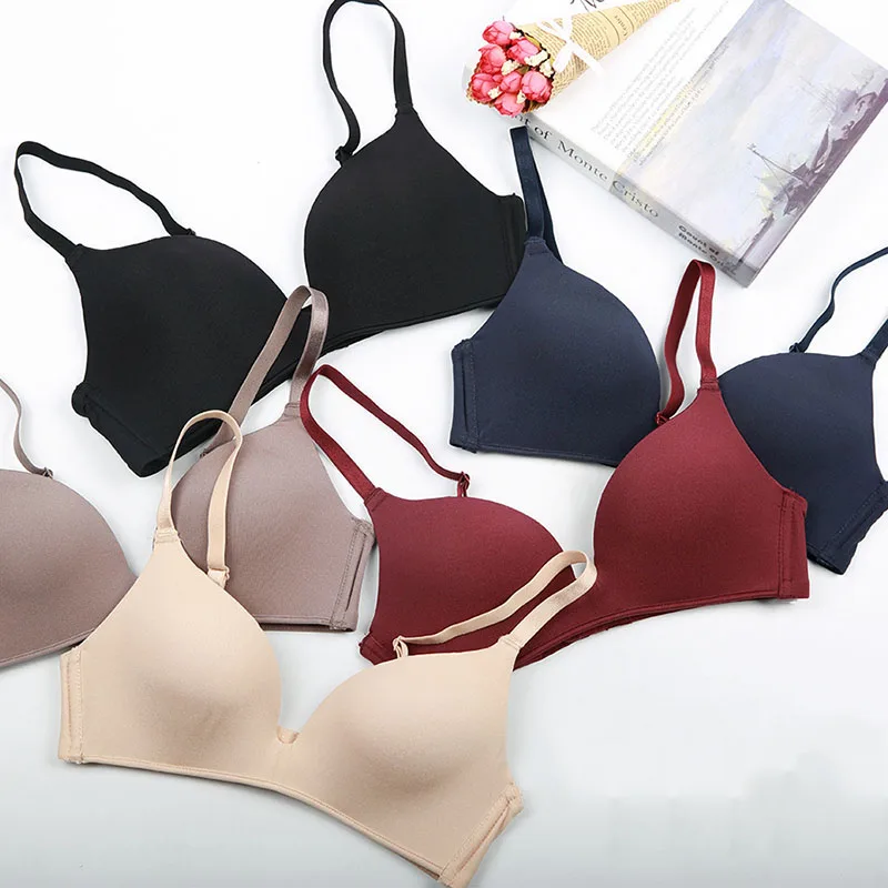 1 шт. бюстгальтер без стального кольца в японском стиле тонкие секционные