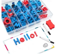 magnetic letters 208 pcs uppercase lowercase foam alphabet abc magnets for fridge refrigerator educational toys set