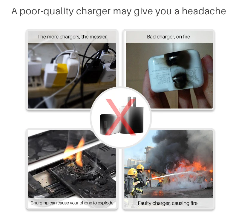 GOOJODOQ PD зарядное устройство 40 Вт 8 портов USB зарядное устройство умный светодиодный дисплей USB быстрая зарядка для Apple адаптер для IPhone IPad Xiaomi samsung