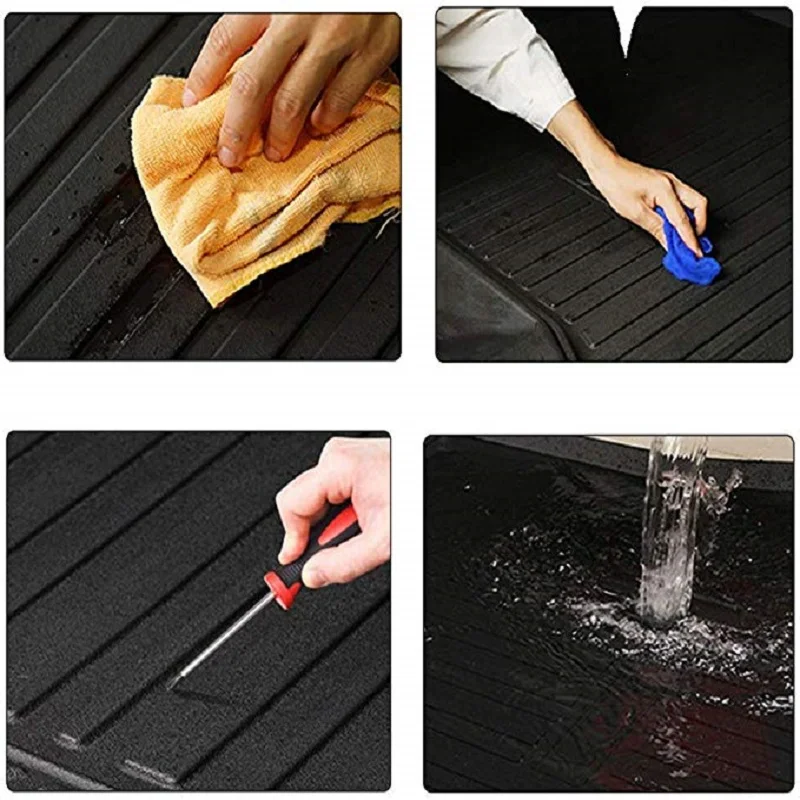 

XEILK Vehicle Rear Cargo Liner Trunk Tray Floor Mat for Land Rover Freelander 2 2008-2014