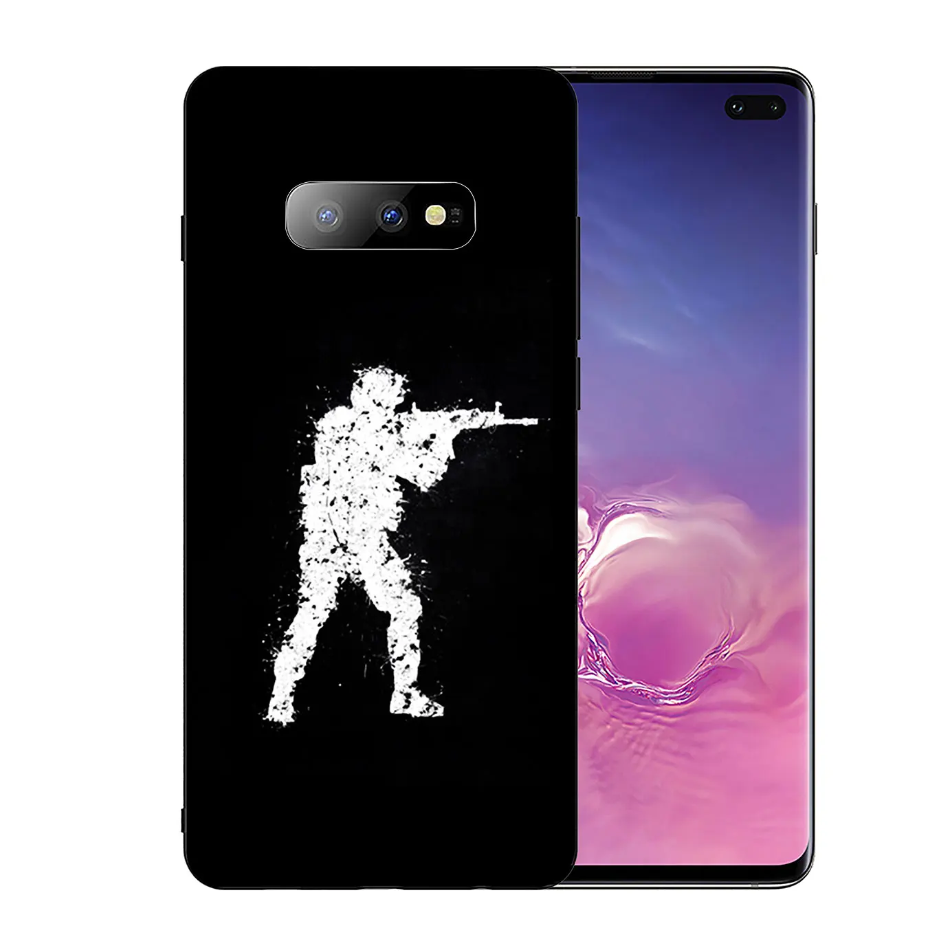 Мягкий силиконовый чехол для телефона IYICAO Counter Strike CS Go Samsung Galaxy S20 Ultra S10 Lite S9 S8 Plus S6 S7