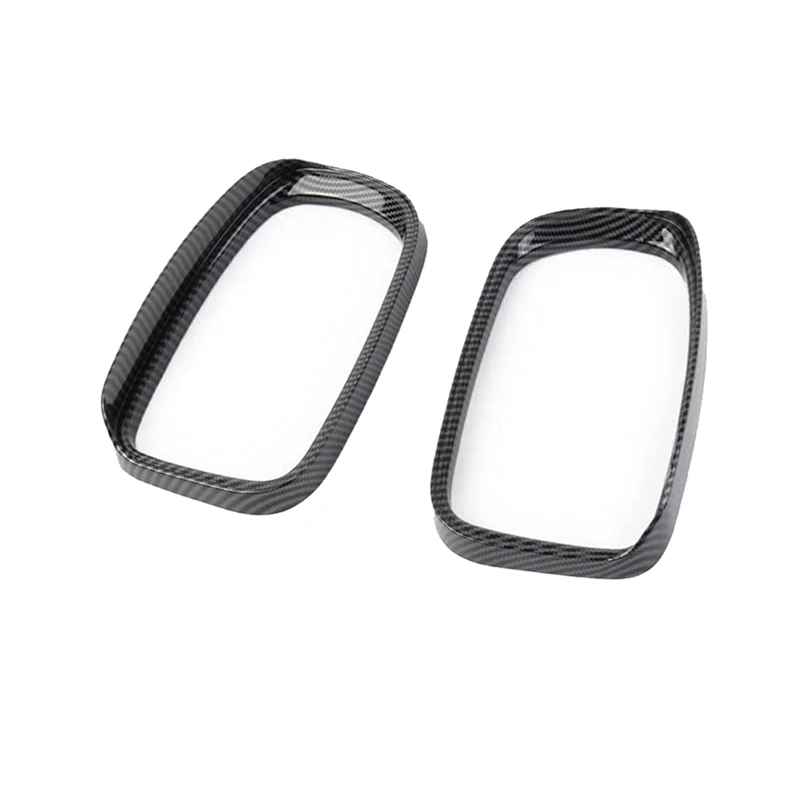 

Carbon Fiber Side Door Mirror Visor Cover Trim for Dodge Charger 2015-2021 Rearview Mirror Cover Rain Shield Accessories
