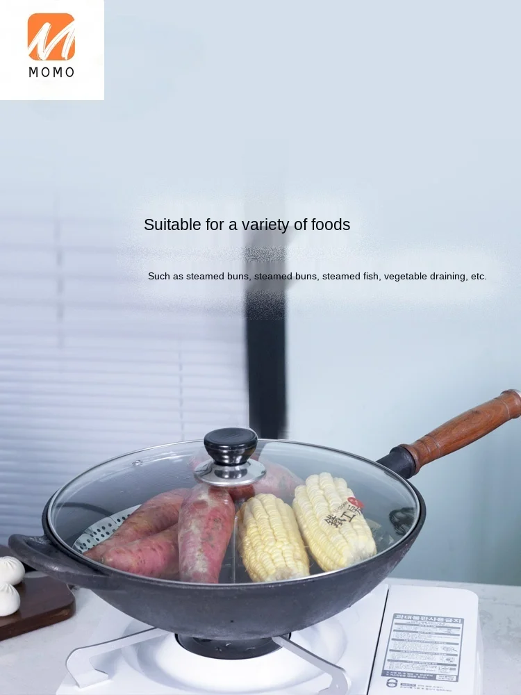 

Retractable Stainless Steel Small Steamer Household Steamer Multifunctional Folding Steaming Plate Steamer Storage Containers