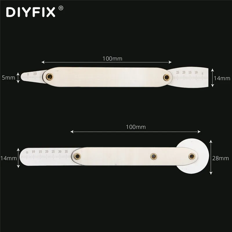 Сверхтонкий искривленный экран из нержавеющей стали 2 в 1|Наборы ручных