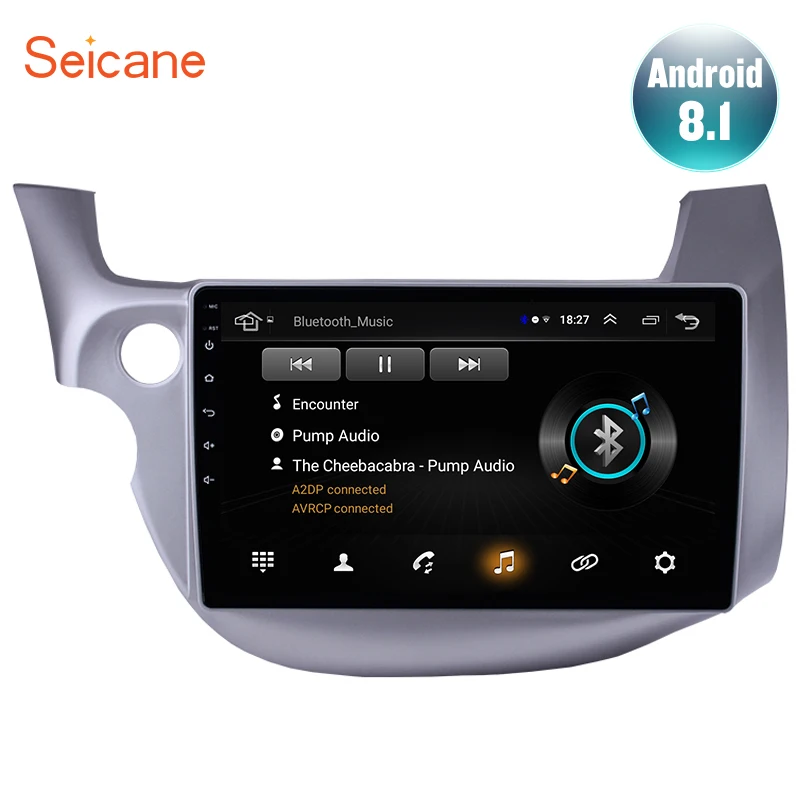 Seicane 10," 2din Android 8,1 автомобиль радио gps навигации мультимедийный плеер для 2007 2008 2009 2010 2011 2012 2013 Honda Fit Wi-Fi