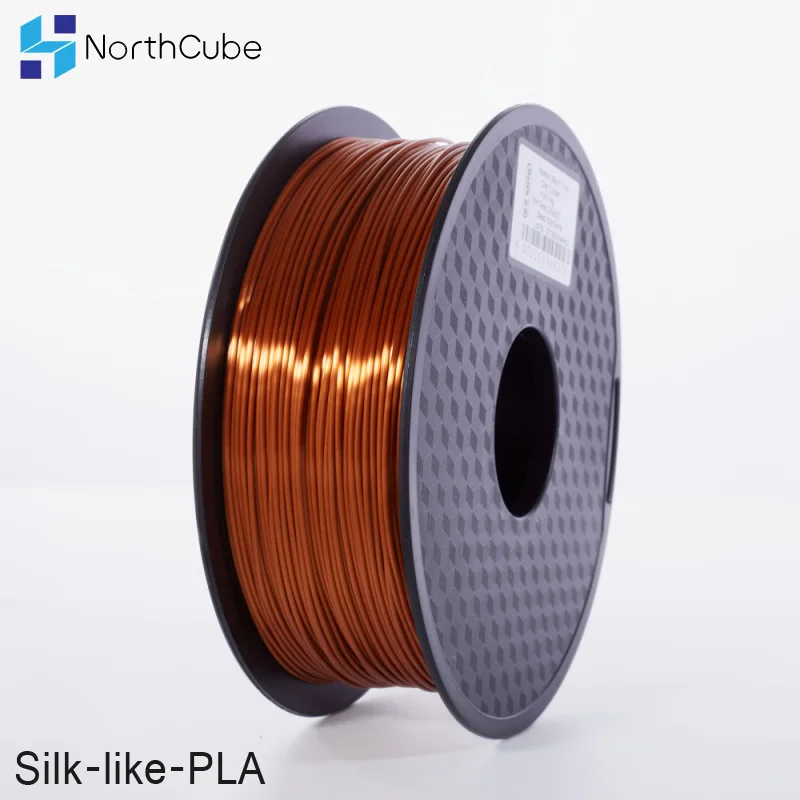NorthCube 3D печатаный шёлк PLA нити принтеры 1 75 мм кг подобный шелку серия шелковая