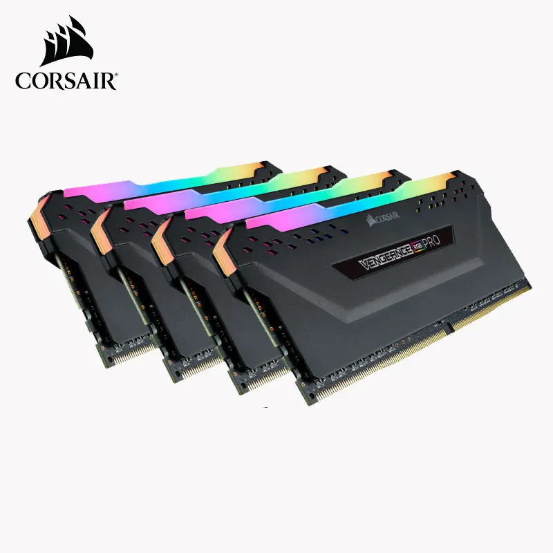 CORSAIR ddr4 pc4 ОЗУ 32 ГБ 3000 МГц RGB PRO DIMM настольная память поддержка материнской платы Гб