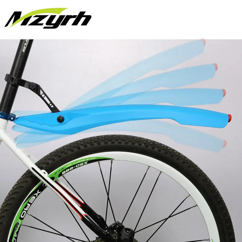 1 пара велосипедных брызговиков MZYRH светодиодный светодиодной подсветкой горный