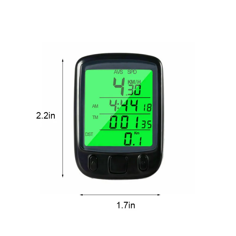 

Bicycle Odometer Waterproof Bicycle Speedometer Wired/Wireless Bicycle Speedometer Computer Odometer LCD Bicycle Accessories